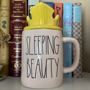 Authentic Rae Dunn Disney’s Collection iridescent Sleeping Beauty Mug ✨